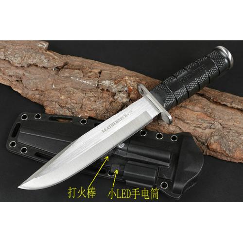 Cold steel outdoor multi-purpose survival knife
