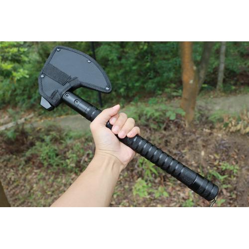 Hook tail battle axe (aluminum handle)