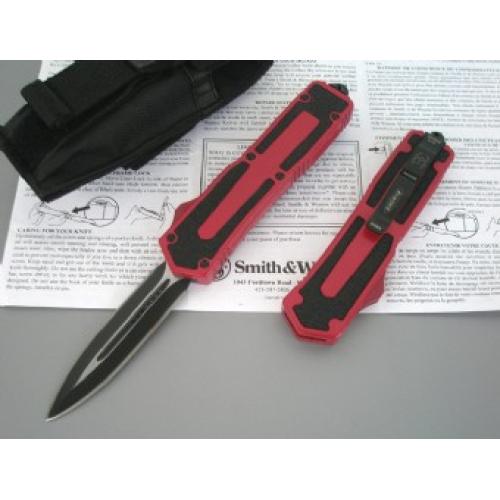 Microtech Red Dual-Edge OTF Knife