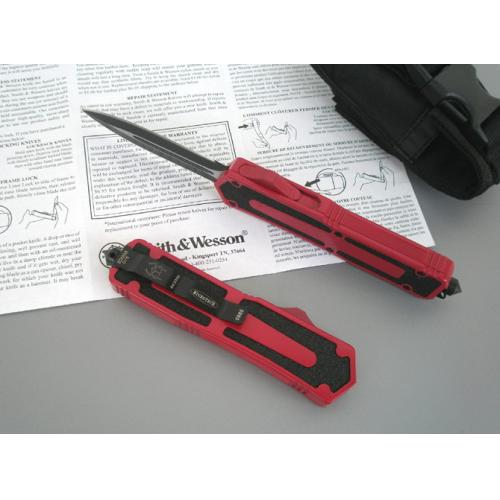 Microtech Red Dual-Edge OTF Knife