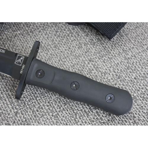 Extreme Force 38-09 Tactical Fixed Blade Knife (Black Blade)