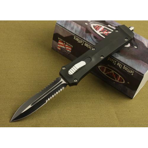 Deinonychus 162 Dual-Edge Partially Serrated Knife