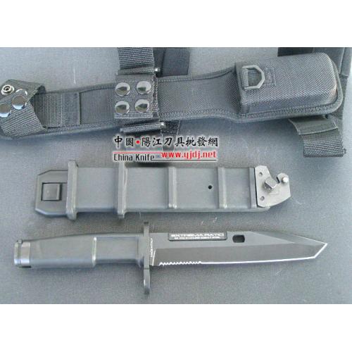 Extreme Force Fulcrum I Bayonet Black Military Knife