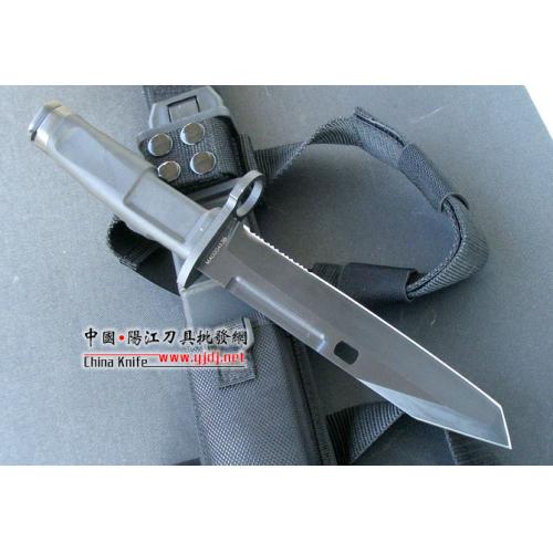 Extreme Force Fulcrum I Bayonet Black Military Knife