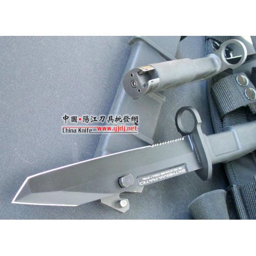 Extreme Force Fulcrum I Bayonet Black Military Knife