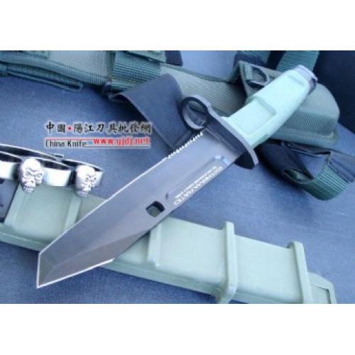 Extreme Force Fulcrum I Bayonet (OEM Version) with Green Handle and Black Blade