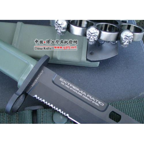 Extreme Force Fulcrum I Bayonet (OEM Version) with Green Handle and Black Blade
