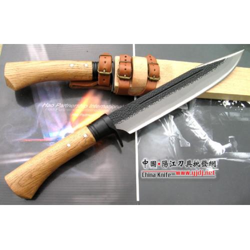 Premium Outdoor - Seki Kanetsugu CW-5 Forged Hunting Knife with Black Finish