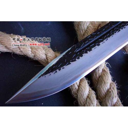 Replica Kanetsune CW-4 Forged Hunting Knife with Black Finish
