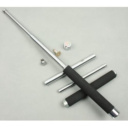 Ant Telescopic Baton Enhanced Edition (21-Inch) - Silver