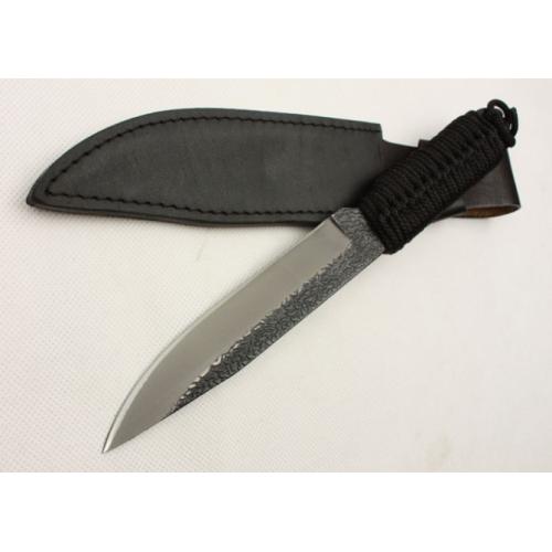 Hand-Forged Black Tactical Knife
