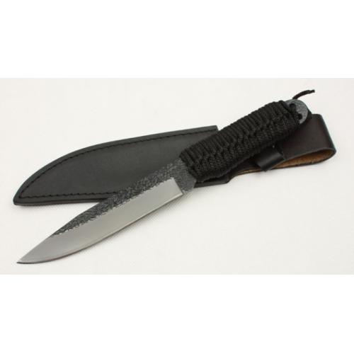 Hand-Forged Black Tactical Knife
