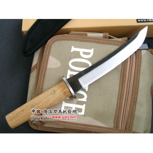 Hand-Forged Samurai Short Knife
