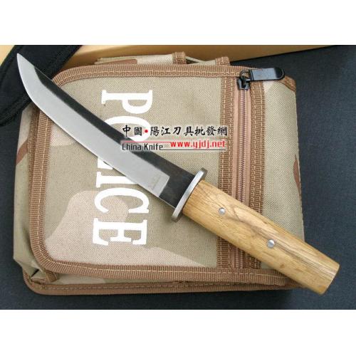 Hand-Forged Samurai Short Knife