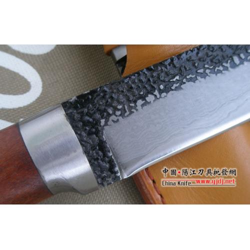 Handcrafted Patterned Steel Hunting Knife TS-61