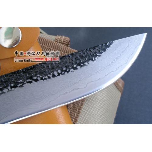 Handcrafted Patterned Steel Hunting Knife TS-61