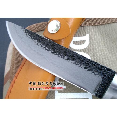 Handcrafted Patterned Steel Hunting Knife TS-61