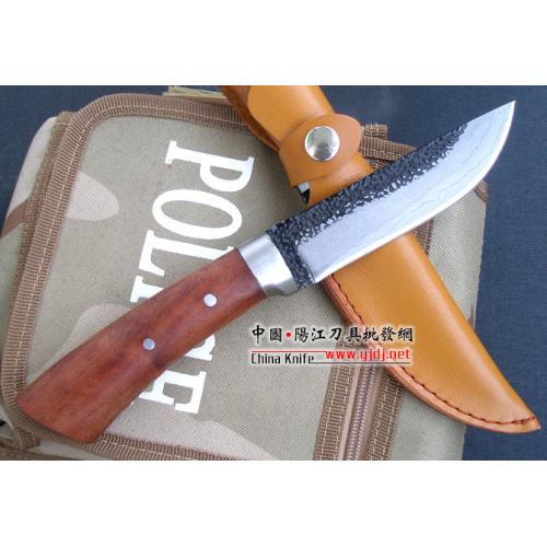 Handcrafted Patterned Steel Hunting Knife TS-61