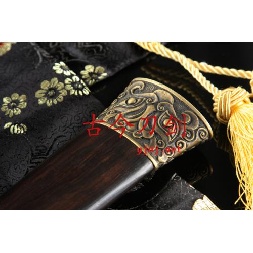 Four Saints Ebony Black Sword