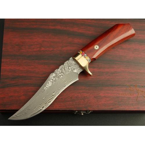 Damascus Mantis M2 Collector\'s Knife