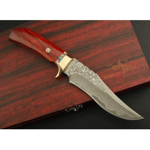 Damascus Mantis M2 Collector\'s Knife