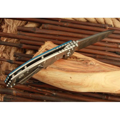 XM-18 (G10 Version, Titanium Handle, Blue)