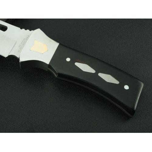 HK-309A Fixed Blade Knife with Red Handle