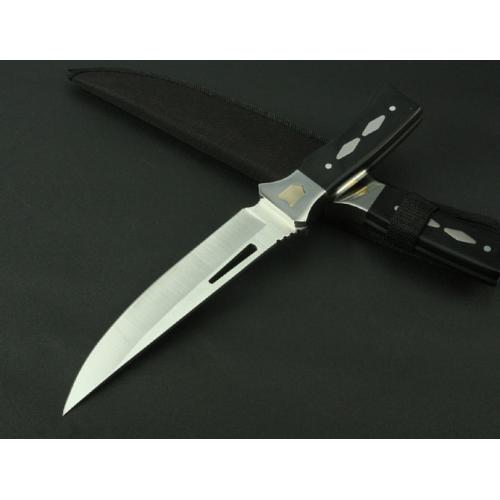 HK-309A Fixed Blade Knife with Red Handle