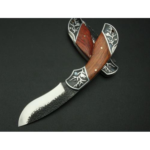 0083 Aluminum Folding Knife with Nylon Sheath