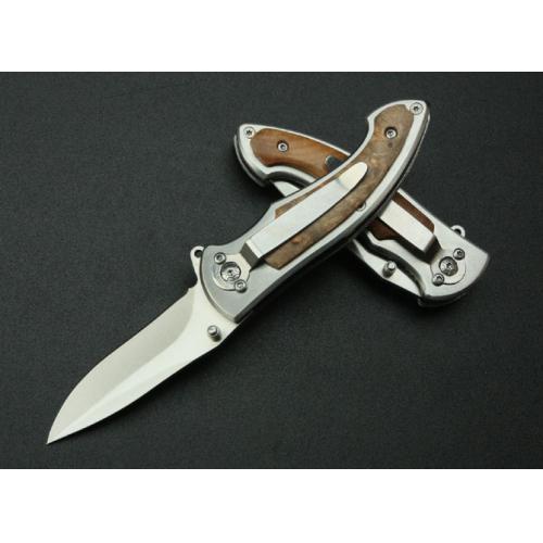 Compact 337 Folding Knife (Black & White)