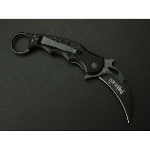 Fox-690 Claw Folding Knife (Black & White)