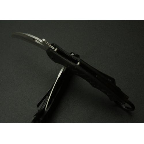 Fox-690 Claw Folding Knife (Black & White)