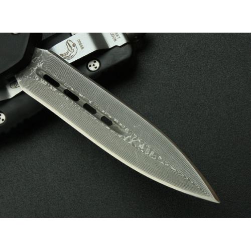 Velociraptor Damascus Double-Edged Full Blade