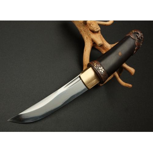6-Inch Plum Blossom Hamon Samurai Knife