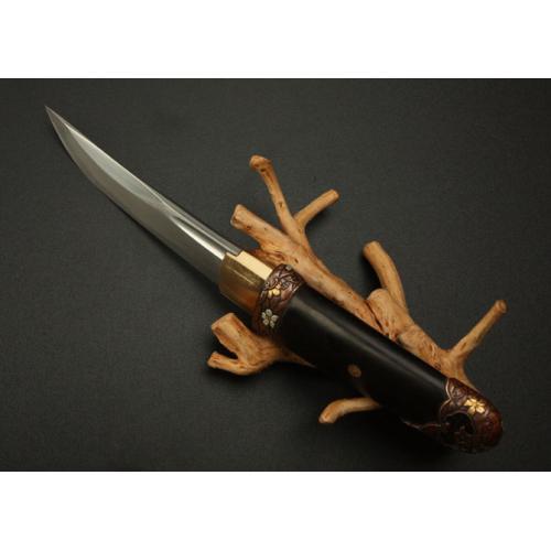 6-Inch Plum Blossom Hamon Samurai Knife