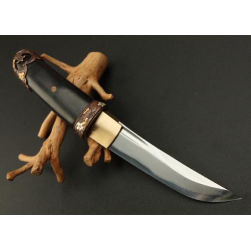 6-Inch Plum Blossom Hamon Samurai Knife