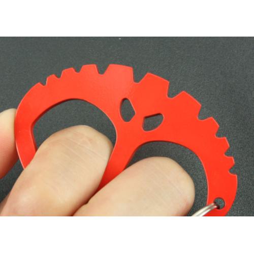 Two-Eye Ring Self-Defense Tool