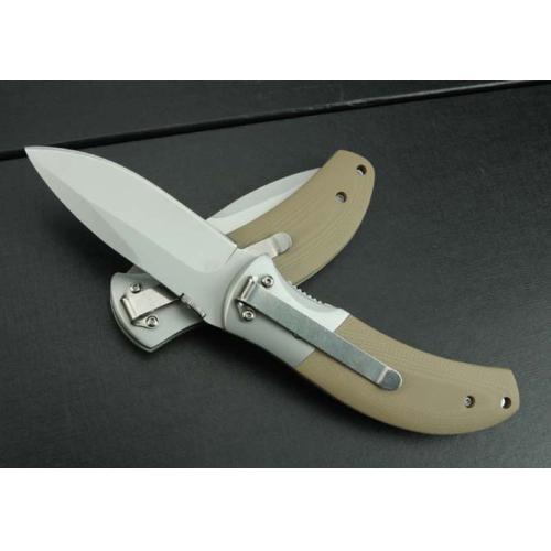 KT-038 Folding Knife with Desert G10 Handle