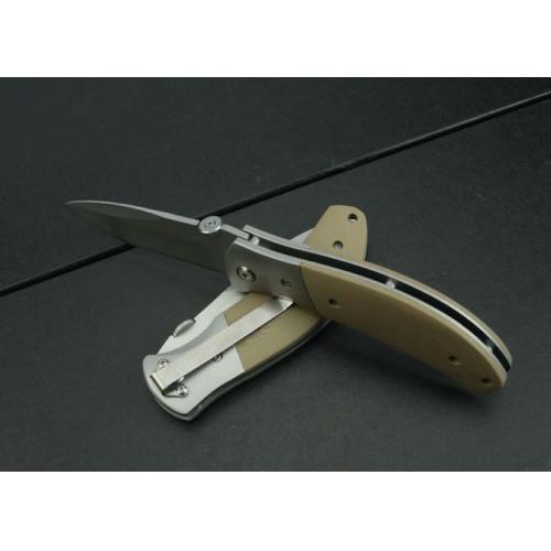KT-038 Folding Knife with Desert G10 Handle