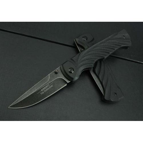KT-037 Black G10 Folding Knife