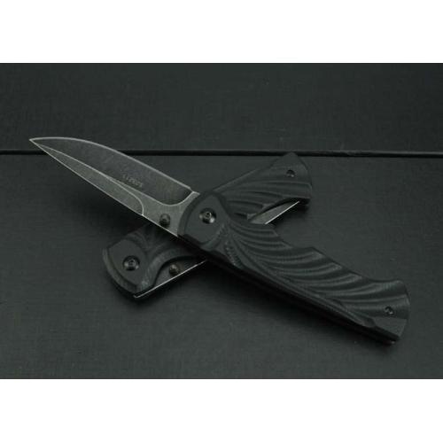 KT-037 Black G10 Folding Knife