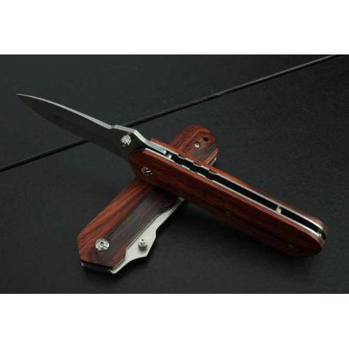 C.J.H KT036 Rosewood Folding Knife