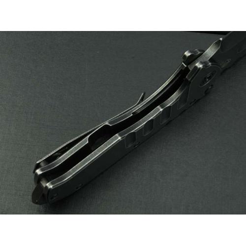 Folding Knife with Steel Handle