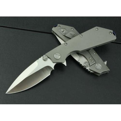 Premium Microtech Folding Knife with Titanium Handle