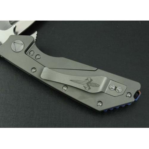 Premium Microtech Folding Knife with Titanium Handle