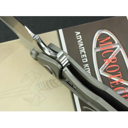 Premium Microtech Folding Knife with Titanium Handle