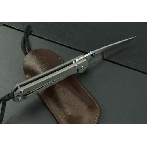 ChrisV Folding Knife with Titanium Handle