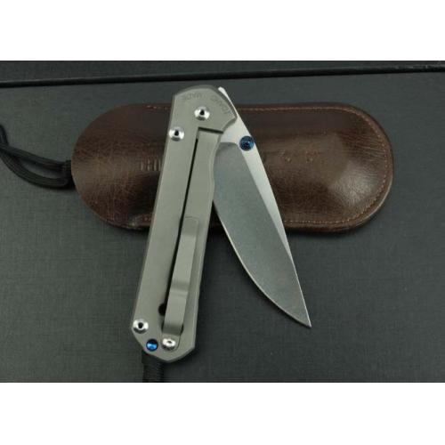 ChrisV Folding Knife with Titanium Handle