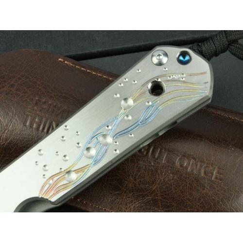 ChrisV Folding Knife with Titanium Handle