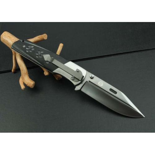 Mick D2 Steel Tactical Folding Knife